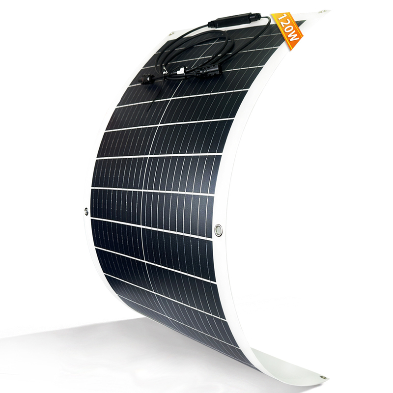 120w flexibel zonnepaneel 12v monobatterij voor RV-boten Marine Caravan Camper